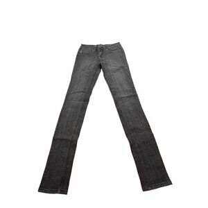 Apostrophe Premium Women Sz 4 Black Skinny Jeans Spandex Blend W30 L33.5 RN15099